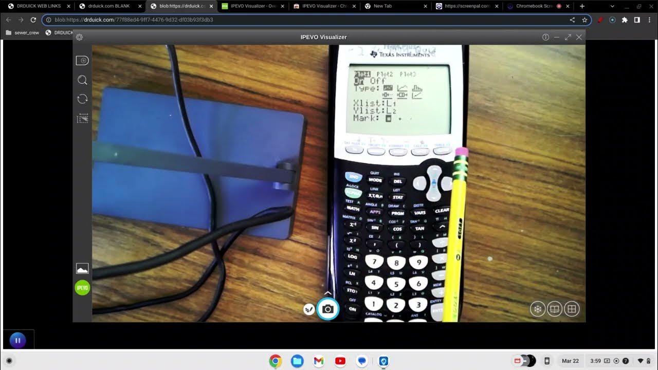 TI84 GRAPHING L1 L2 YouTube
