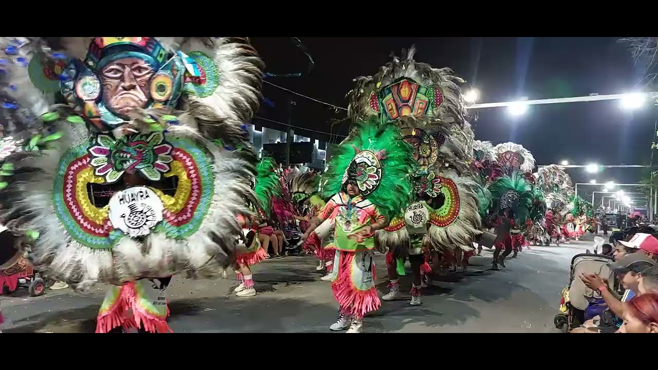 ASÍ SE BAILA EN SALTA ARGENTINA !!! COMPARSA LOS HUAYRA EN EL CORSO OFICIAL DE SALTA... Seguinos