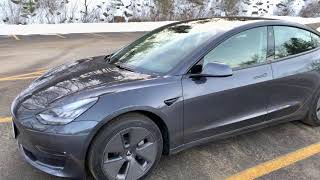 Tesla Model 3 Refresh 2021 Long Range Midnight Silver First Looks Exterior  And Interior (4K) - Youtube