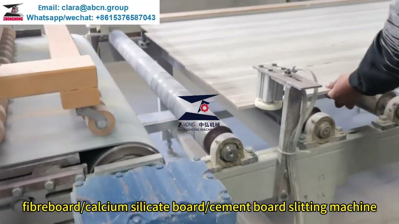 Fiber Cement Board Slitting Machine, slitting machine 