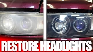 How To Restore Your Oxidized Headlights