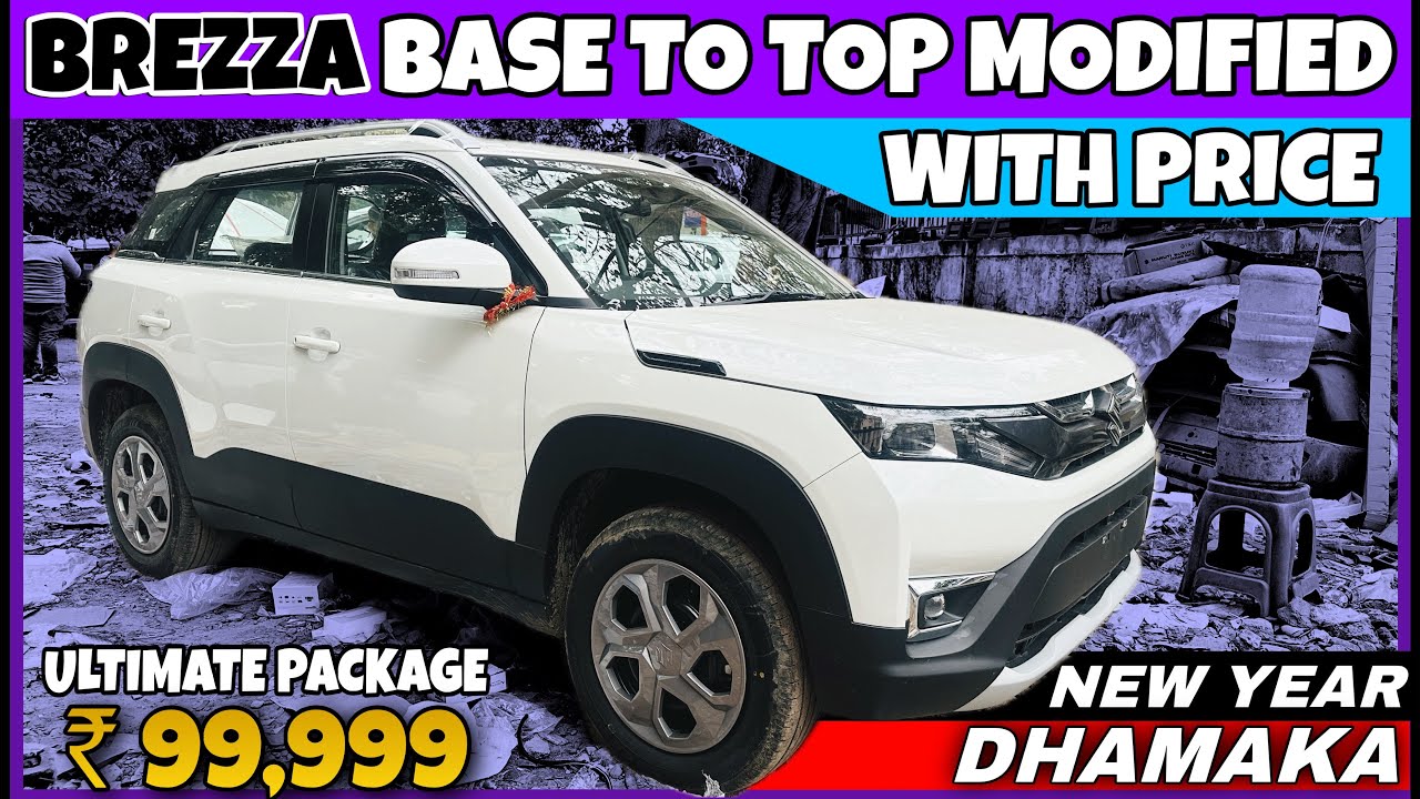 Brezza Modified | Brezza lxi Modification | New Brezza Facelift