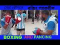 বক্সিনের সেরাকৌশলে পেডিং অনুশীলন Boxing workout in BD