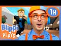 I Play Hide and Seek EXTREME on Roblox! | BEST OF BLIPPI PLAYS ROBLOX! | Gaming Videos for Kids