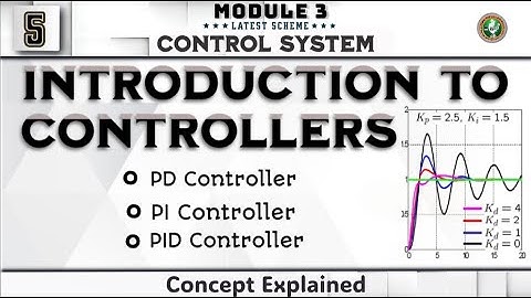 5 PI,PD,PID Controllers Concept Explained Module 3 4th Sem Control System ECE 2022 Scheme VTU BEC403