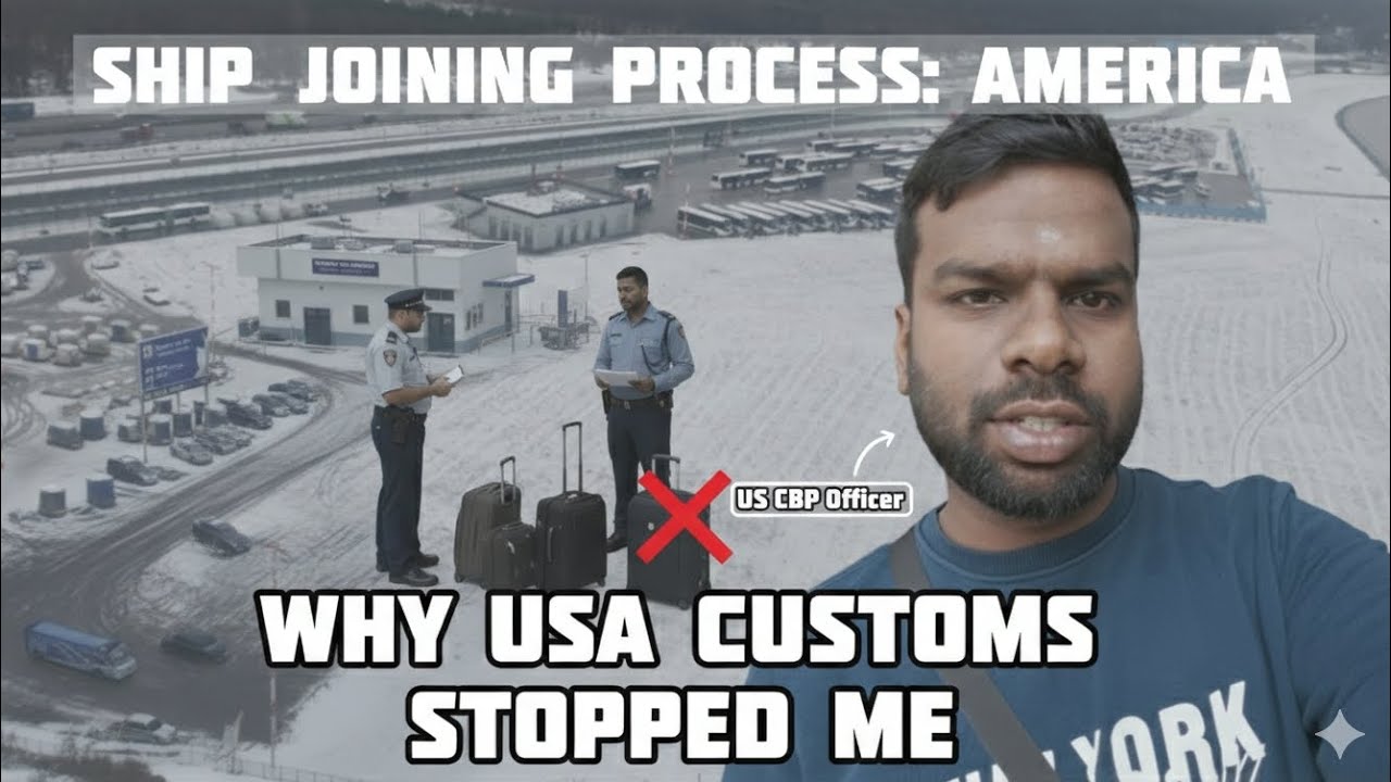 My Ship joining journey Andaman to America part-1