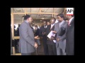 SOUTH AFRICA: NELSON MANDELA MEETS ANGOLAN REBEL LEADER SAVIMBI