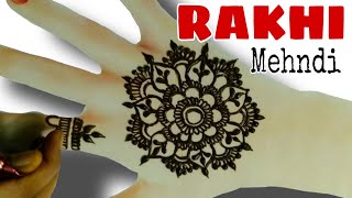 Rakhi mehndi 2021 | Very Easy Mehndi Design Trick For Beginners