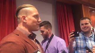 Former Ohio State linebacker AJ Hawk reflects on his Hall of Fame career