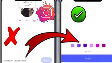 Instagram Notes Color Change Option Not Showing Problem 2025