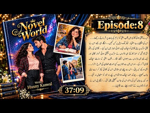 Hayee yeah Flirting🔥🙈|Novel world|Episode:8|HusnyKanwal|romantic Urdu novel|arrogant Hero