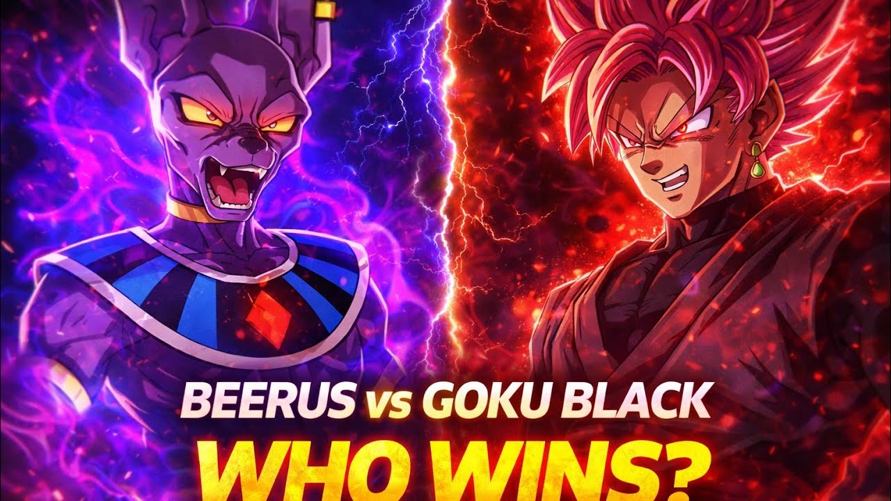 Beerus Was NOT Ready For Goku Black… 😳 (Full Fight)