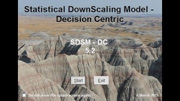 Statistical DownScaling Model (SDSM) Tutorial | How to Process data for SDSM | SDSM  Lecture 02