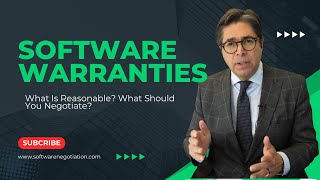 Negotiating ERP Software Warranties