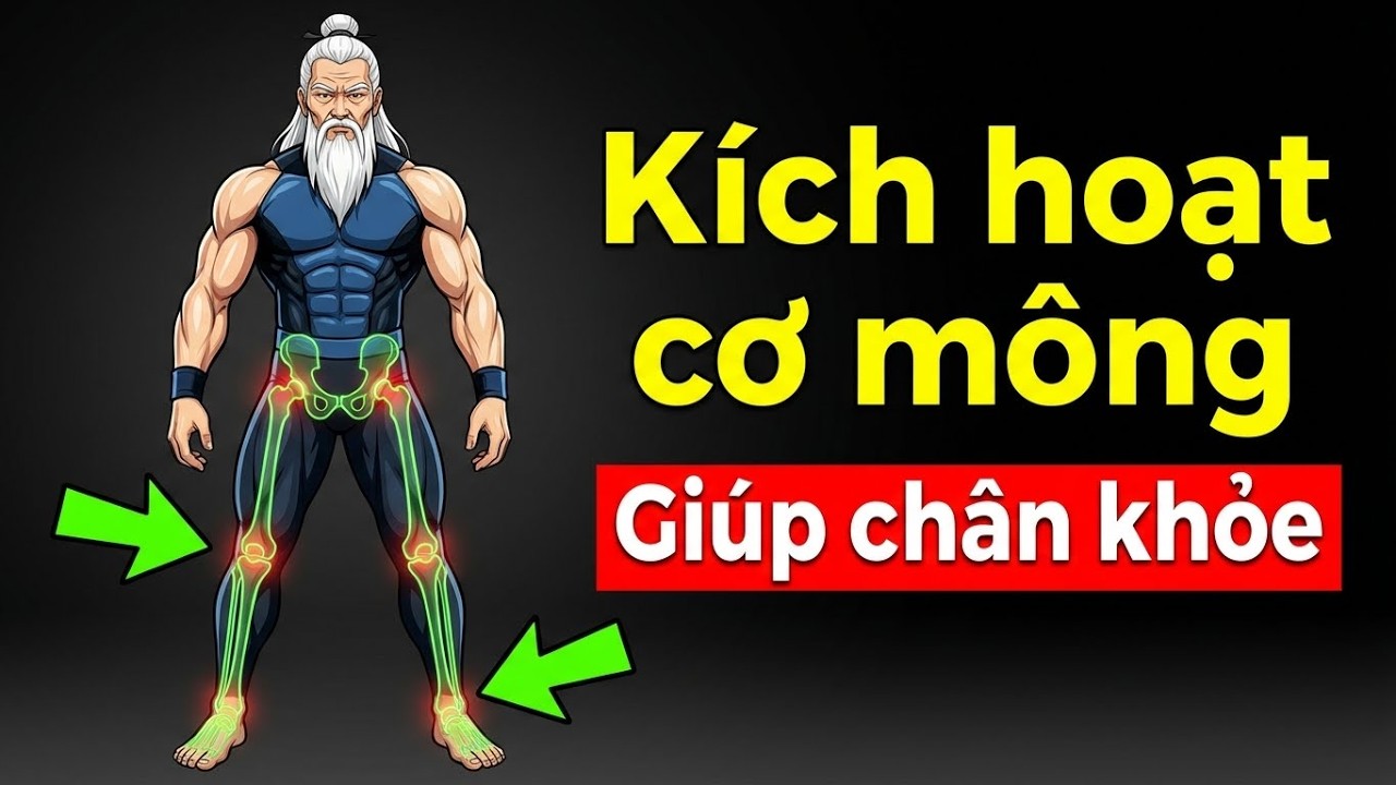 6 BÀI TẬP “ĐỨNG YÊN” đơn giản giúp CHÂN VỮNG - KHỚP KHỎE  hơn mỗi ngày!