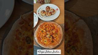 Papa Johns India Relaunch Honest Review | Desi Pizza & Unique Gulab Jamun Scrolls #food #bangalore