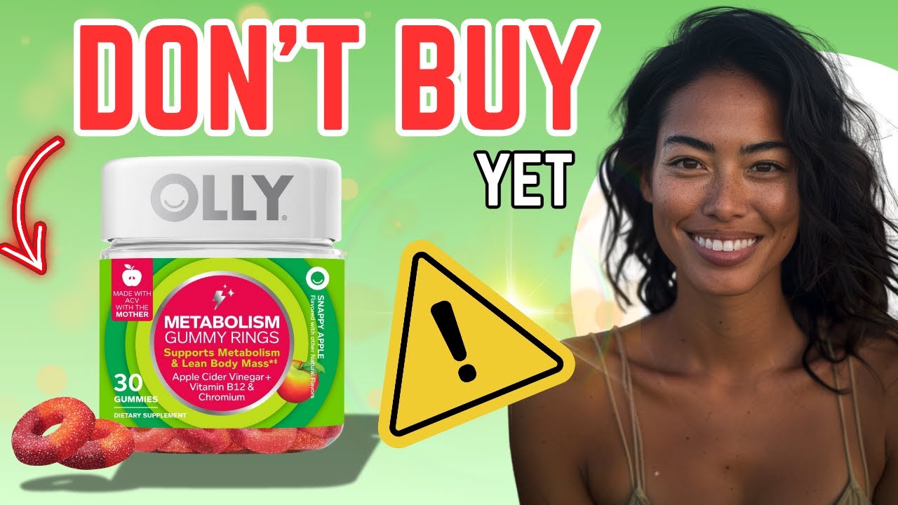 Olly Metabolism Gummy Rings Review (2025): Candy or Fat Burner?