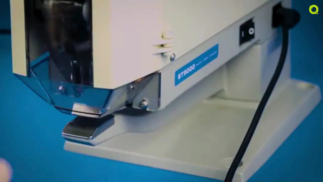 Hanteadora o Grapadora textil