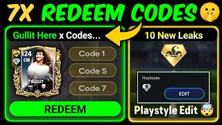 7x Redeem Codes x Gullit is Back x Playstyle Edit Feature | Mr. Believer