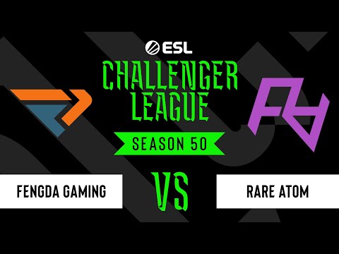 LIVE: Rare Atom vs FengDa Gaming - ESL Challenger League - Season 50 AP