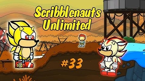 Scribblenauts Unlimited Wii U Making Super Sonic in the Object Editor 33