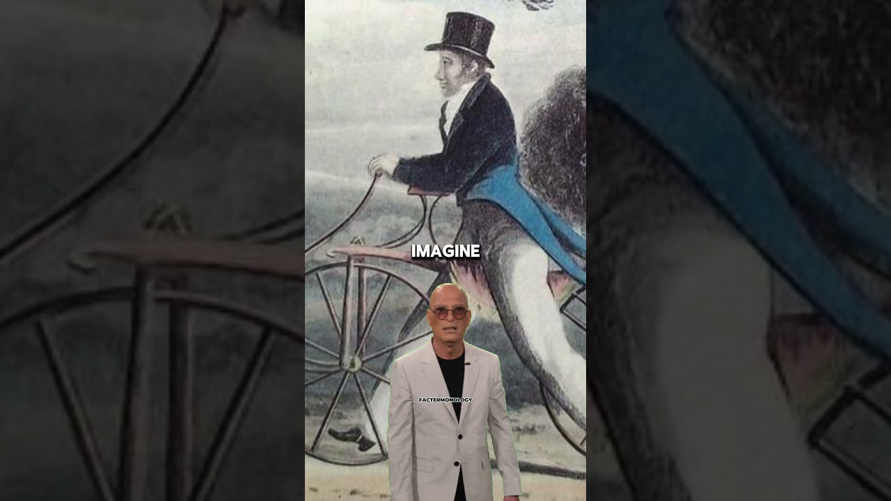 Who Invented The First Ever Bicycle? #history #facts #shorts