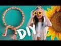 DIY: PULSEIRA HIPPIE DE GIRASSOL | FÁCIL