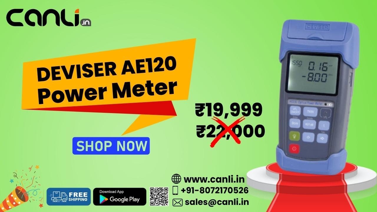 DEVISER AE120 Equal AE230+10mW VFLThe Best in class Power Meter at