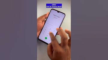 OPPO A59 5G Hard Reset || Oppo A59 Password Unlock #shorts