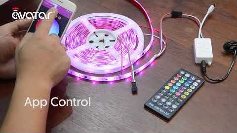 AvatarControls 16.4FT Dreamcolor LED Music Lights for Bedroom, Room, Kitchen, Party