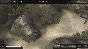 Killzone: Liberation CHALLENGE GAMES PSP (PS5 EMU) CHAPTER 2 SPIDERMINE CATCH (60fps)