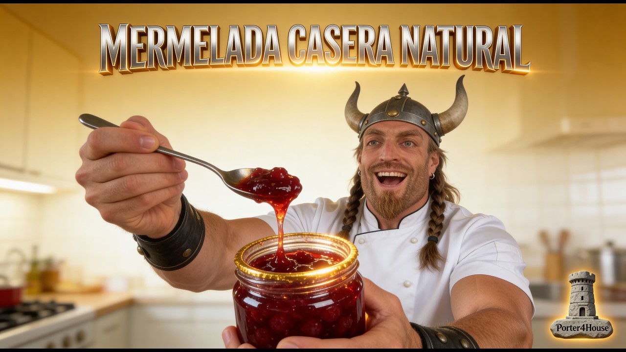 Mermelada casera de arandanos saludable, 100% NATURAL!