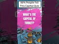 99% Fail This Capital Quiz! 🧠🌍 #Shorts #geography #usa #uk #europe #trivia #india