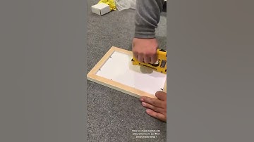 How picture frames are made ! New Jersey frame shop custom framing frames Modernmemorydesign.com #f