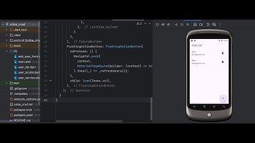 Flutter Create Read Update Delete (CRUD) Mysql
