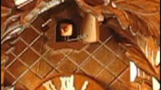 Romba rooster cuckoo clock - 1235
