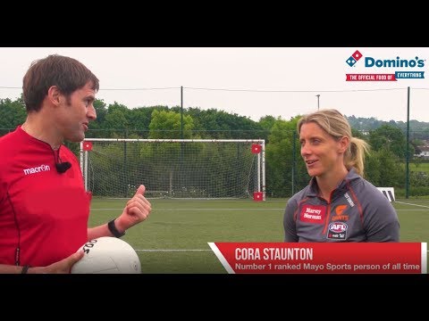 Domino's Underdog Challenge: Kev Kilbane v Cora Staunton
