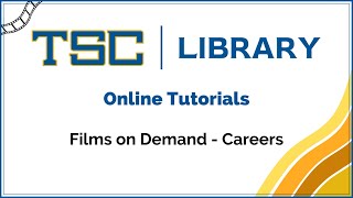 Films on Demand - Careers