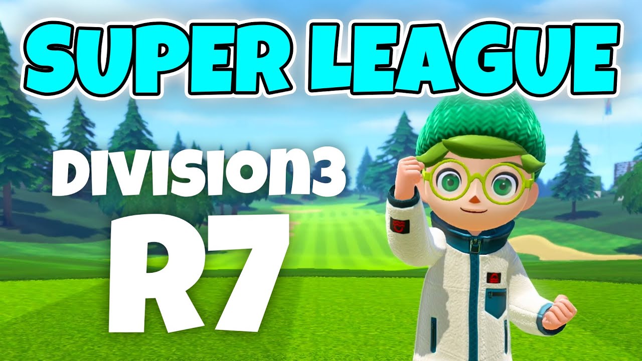 【世界大会】Golf SuperLeague Season5 Division3 R7 vs The online bot｜NintendoSwitchSports