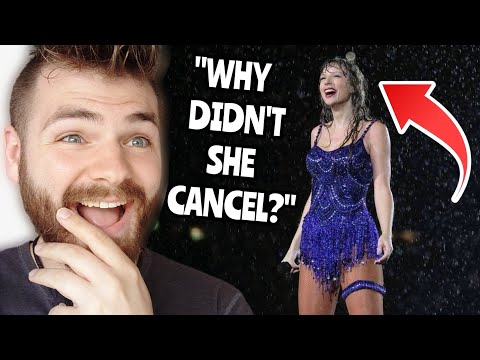 First Time EVER Reacting to Taylor Swift MOST INSANE RAIN SHOWS from the ERAS TOUR | REACTION!!