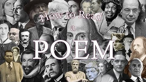How to Read a Poem