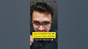 💥 Top 5 Computer Courses After B.Com 🤯 | By Sunil Adhikari #shorts #shortsvideo
