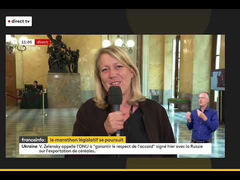 Mon intervention sur FranceInfo TV sur la suppression de la redevance télé et les annonces de Total
