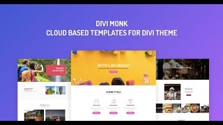 Divi Monk - Template Cloud for Divi Theme & Builder