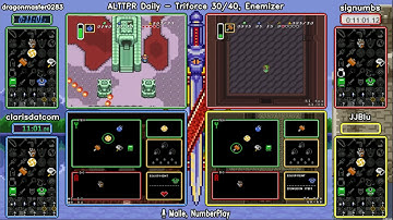 dragonmaster0283/signumbs/clarisdotcom/JJBlu, Triforce Enemizer. ALTTP Randomizer Daily Race