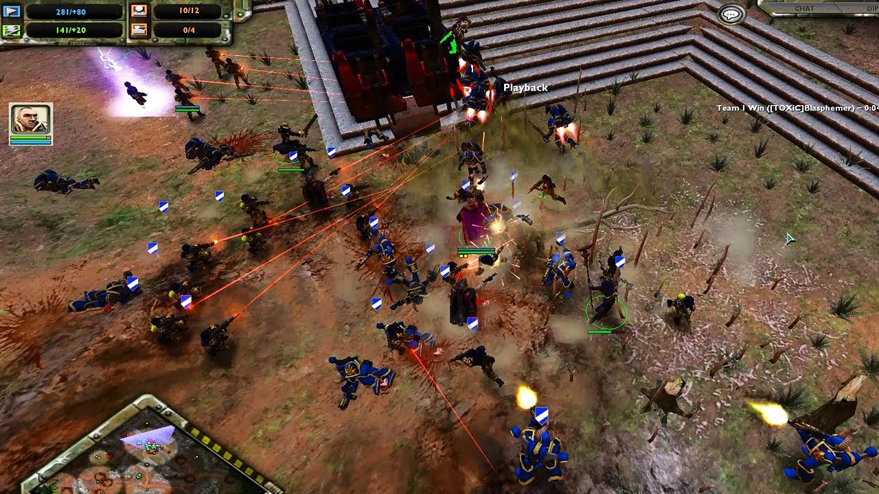 WH40K: DoW - Soulstorm [online] | (CvIG) Blasphemer vs. Dempsey on Outer Reaches