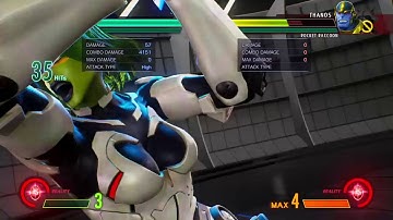 MVCI Gamora mid-screen gun loops.