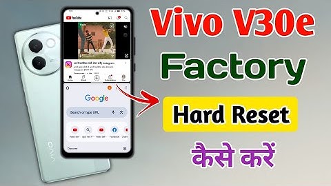 vivo v30e 5g hard reset kaise kare !! vivo v30e 5g hard reset settings !! vivo v30e 5g