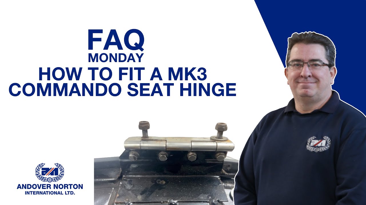 Часто задаваемые вопросы понедельника: как установить шарнир сиденья Norton Commando