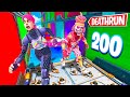 SFIDO I MIEI AMICI ALLA DEATHRUN DA 200 LIVELLI DI FORTNITE!
